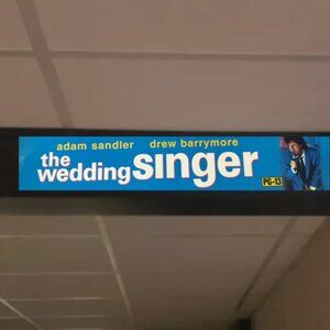 The Wedding Singer 1998 5x25 Movie Theater Mylar